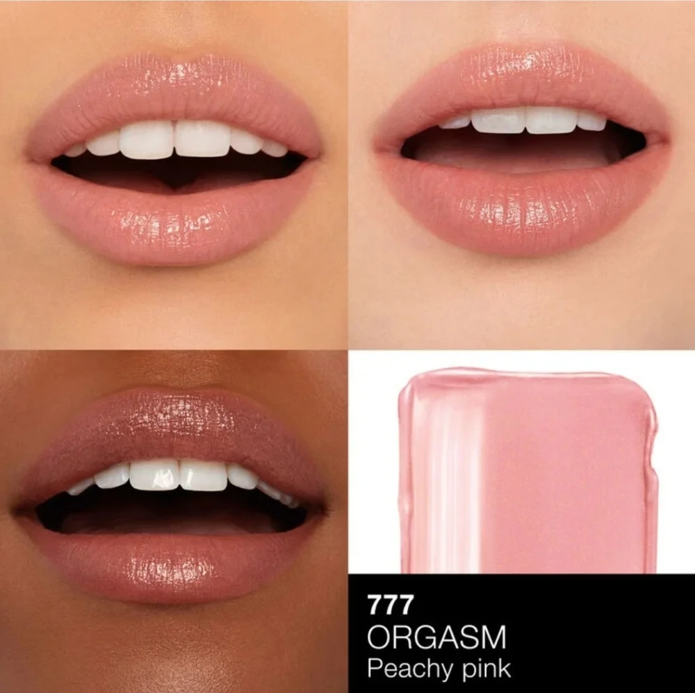 Nars Afterglow Sensual Shine Hydrating Lipstick Orgasm Peach Pink Brand New